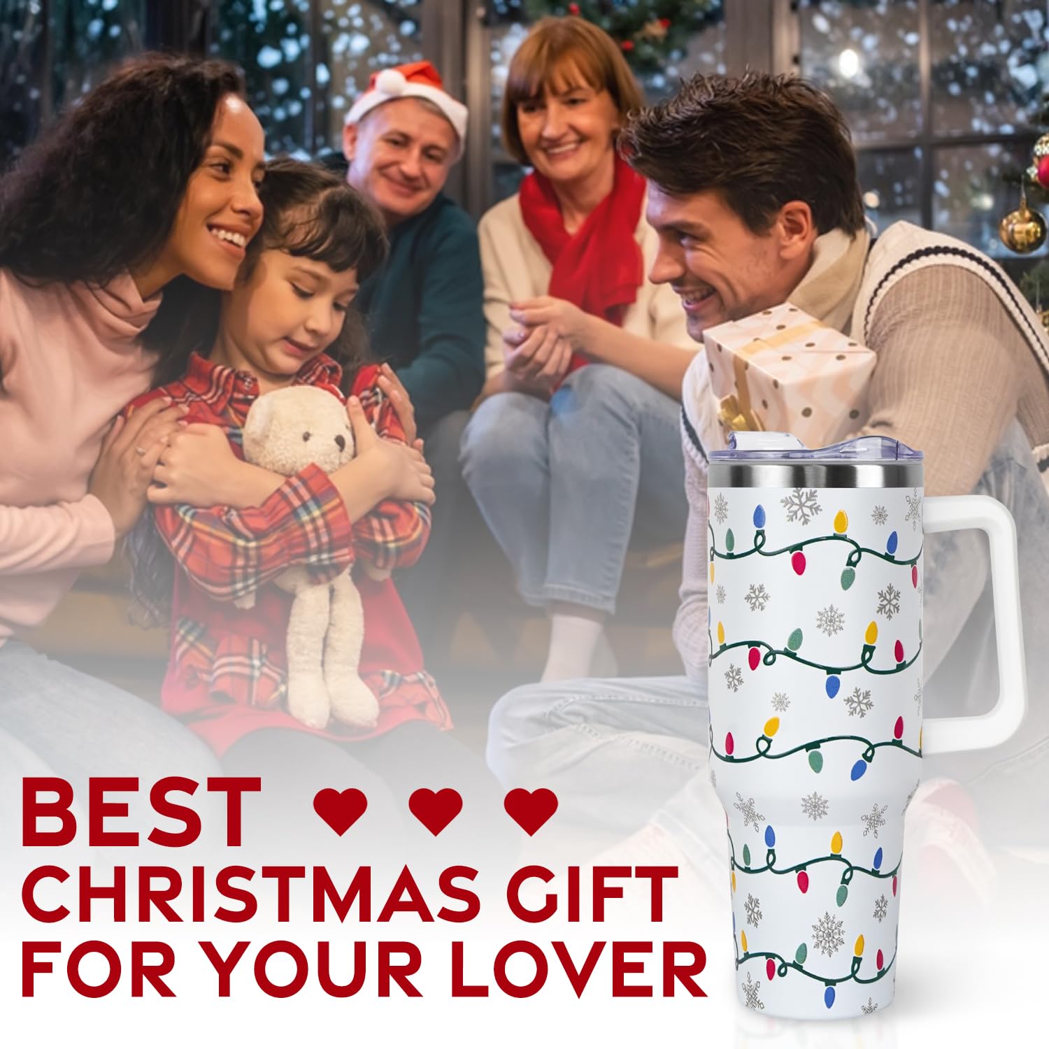 Zbnisiw built-in straw eases sipping and keeps you hydrated on the go.