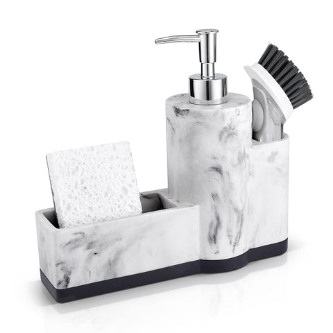 ZCCZ marble-pattern dispenser spout keeps your sink tidy.