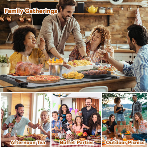 ZCJSHX buffet warming mat ideal for parties and large gatherings