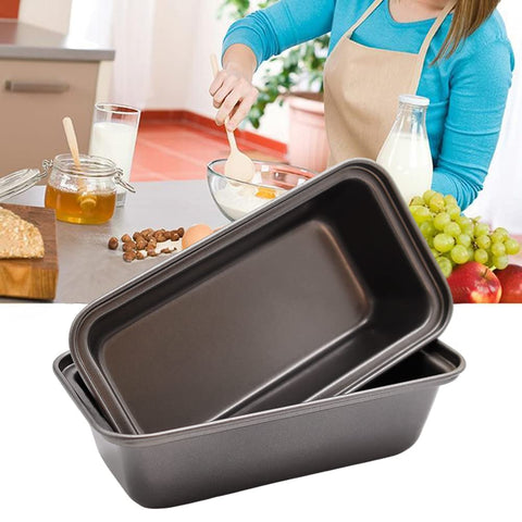 Zddaoole durable baking pan for cake and bread in a kitchen setup.
