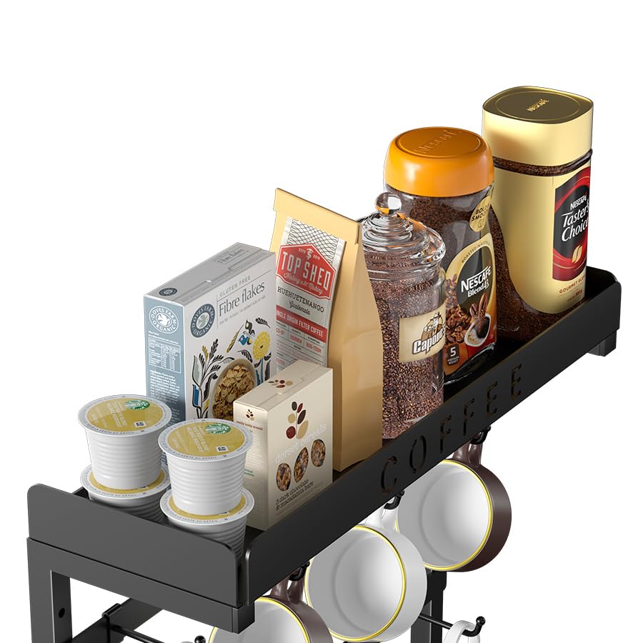ZDDLOINP ideal for displaying a mug collection in home cafes and kitchens.