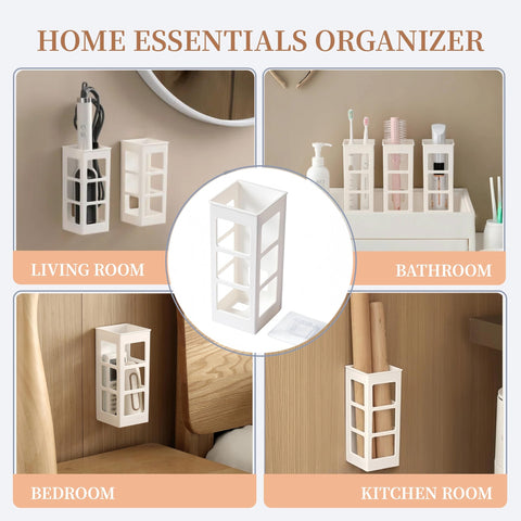 Zdesign bathroom decor hair tool organizer highlighting minimalist design for chic vanity