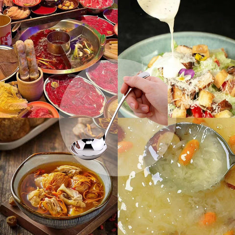 ZDFQly elegant tableware-ladle complements holiday dinners.