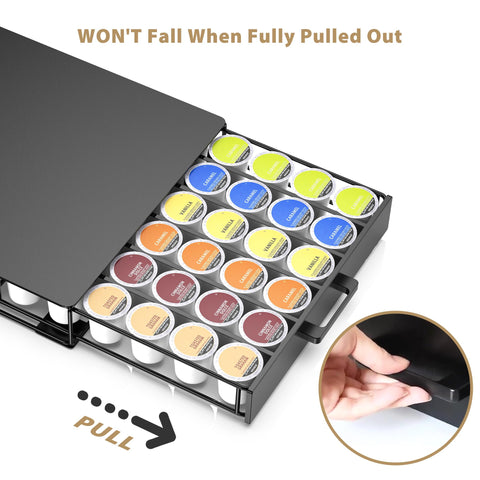 ZECENN modern design enhances any coffee station with a sleek look