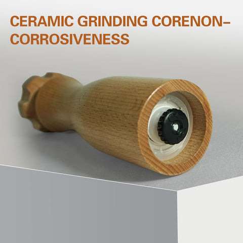 Zeikiwe adjustable coarseness settings for fine to coarse seasoning