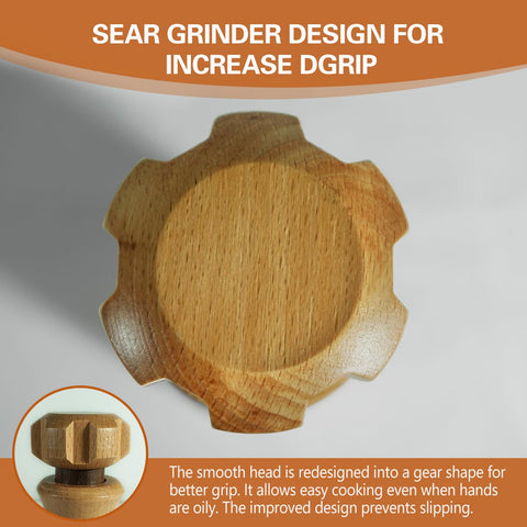 Zeikiwe two-tone beech and walnut wood for natural durability