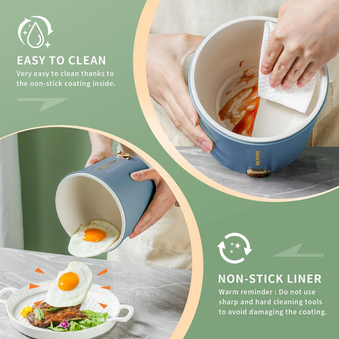 Zelarca 450W rapid heating for fast noodles and eggs
