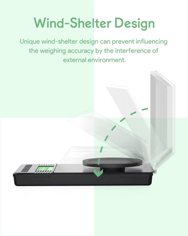 Battery compartment keeps power accessible for portable weighing anywhere.