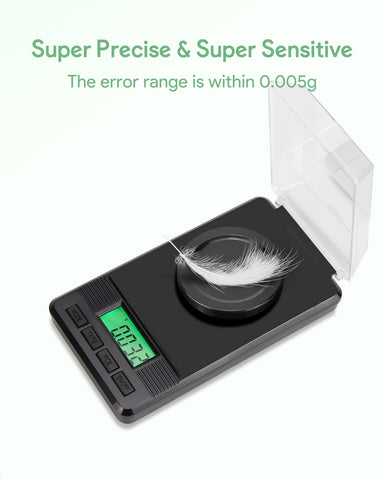 ZENCRO calibration weight 50 g demonstrates scale accuracy during setup.