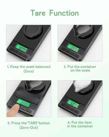 Included pan and tweezers support clean, quick sample handling.