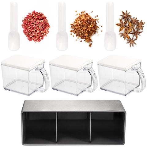 Zenfun 600 ml capacity containers are ideal for spices