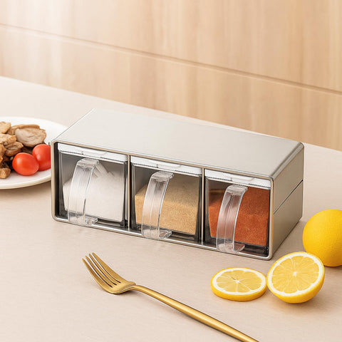 Zenfun included spoons aid precise portioning during cooking