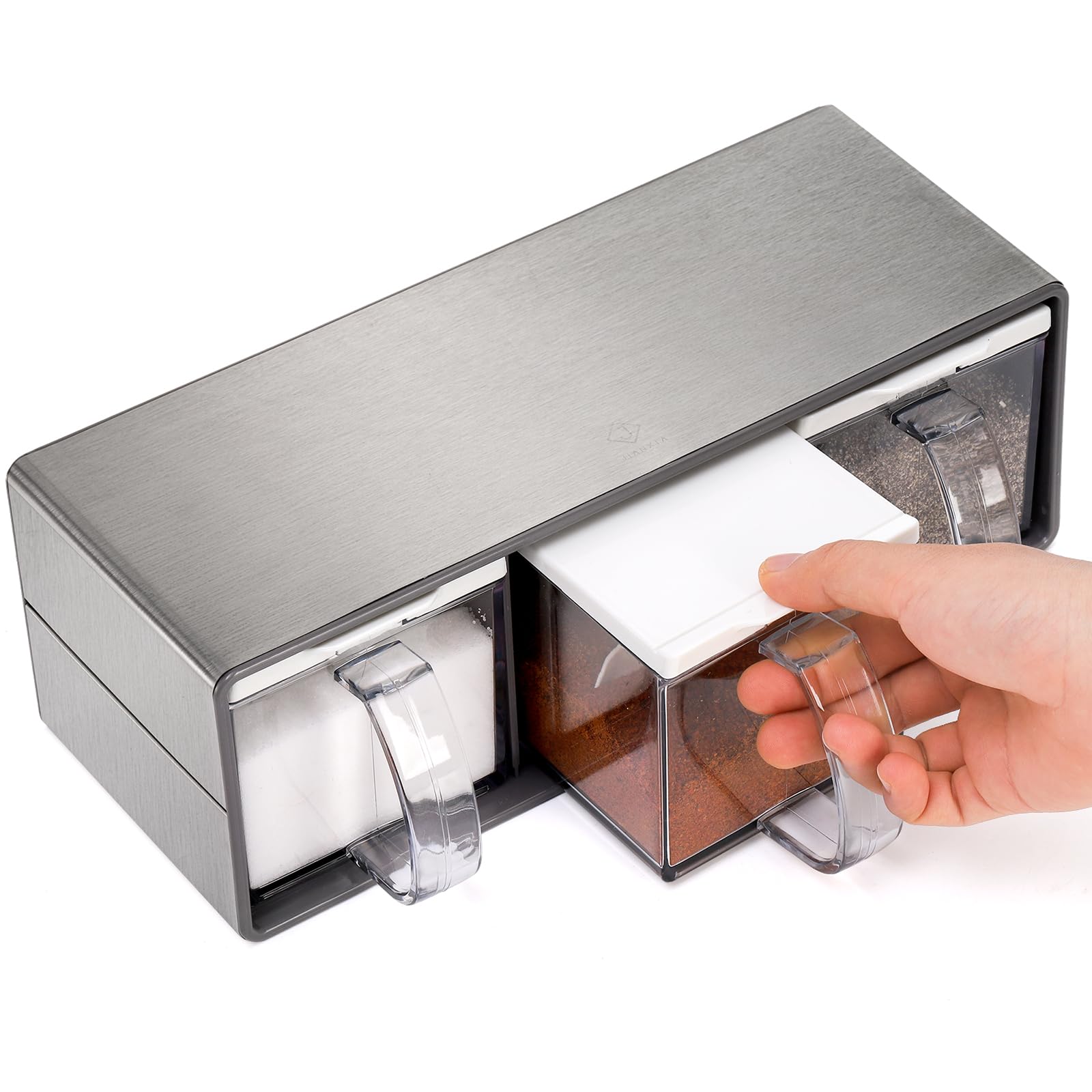 Zenfun three-grid rack fits compact countertops and shelves