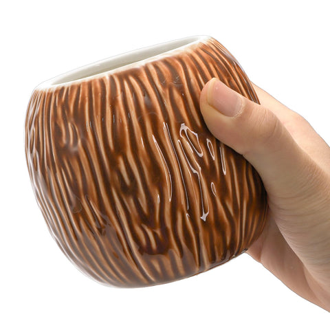 ZENFUN tiki mugs microwave and dishwasher safe for quick at-home service.