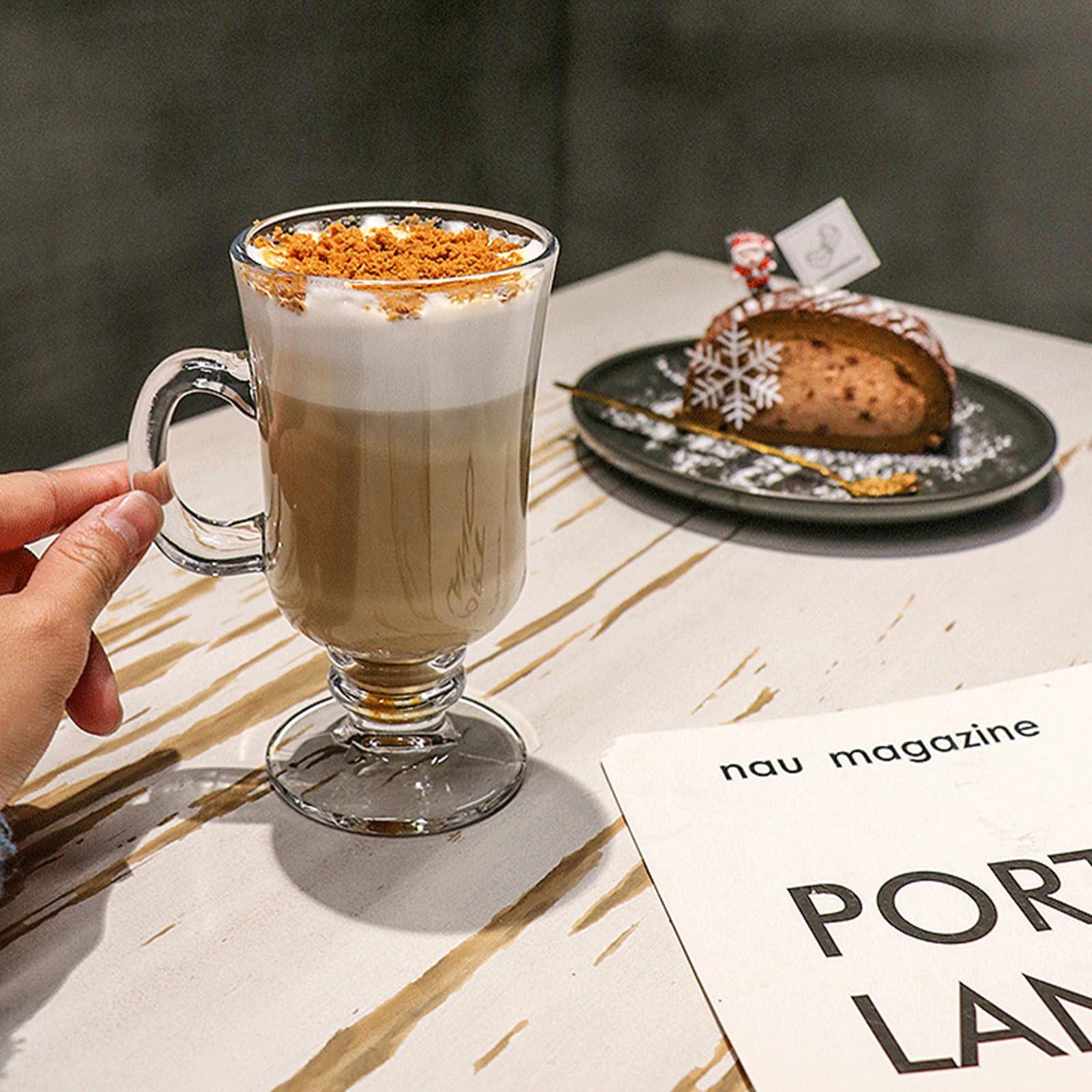 Versatile for coffee, tea, cocoa, smoothies, and juices.