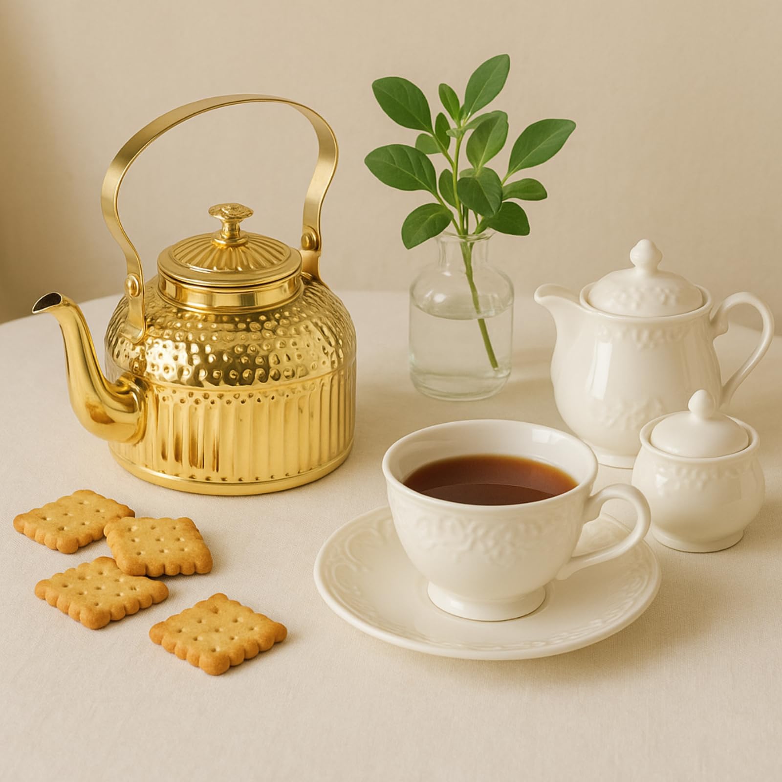 ZENFUN included infuser filters loose leaves for clean pour and full aroma.