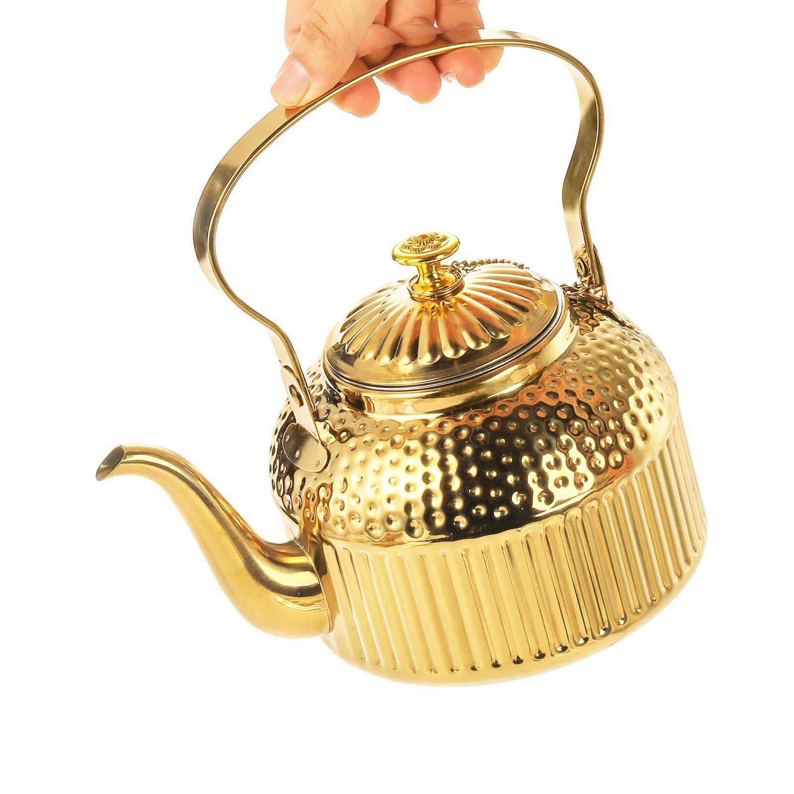 ZENFUN induction-compatible teapot supports fast, efficient heating on modern cooktops.