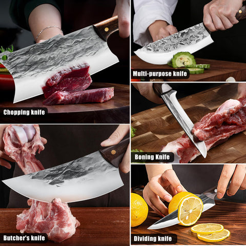 ZENG dividing knife for accurate portioning and prep efficiency.