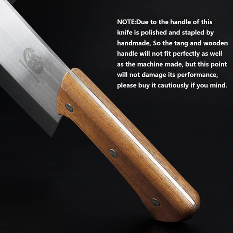ZENG JIA DAO 7 inch cleaver hammer surface for crushing garlic