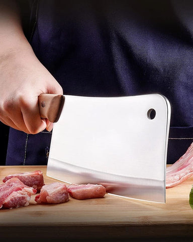 ZENG JIA DAO 7 inch cleaver high carbon stainless steel toughness