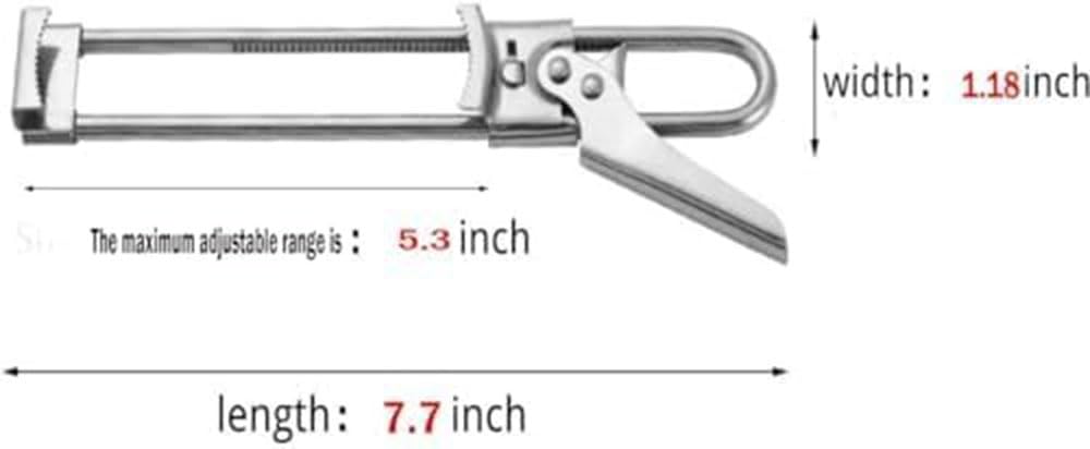 Zengxiaoyun multi-function kitchen tool helps open jars and bottles efficiently.