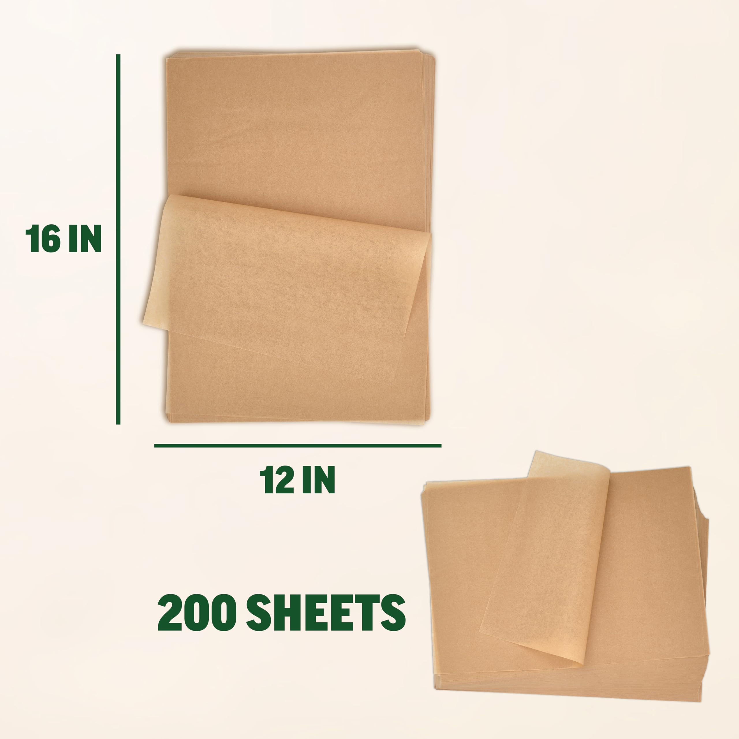 Zenlogy FSC-certified parchment paper supports sustainable kitchen choices