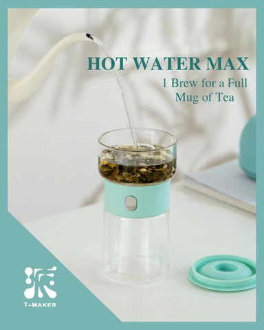 ZENS built-in infuser stainless-steel filter delivers clean sips.