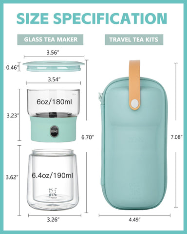 ZENS Tritan construction is heat-resistant and dishwasher safe.