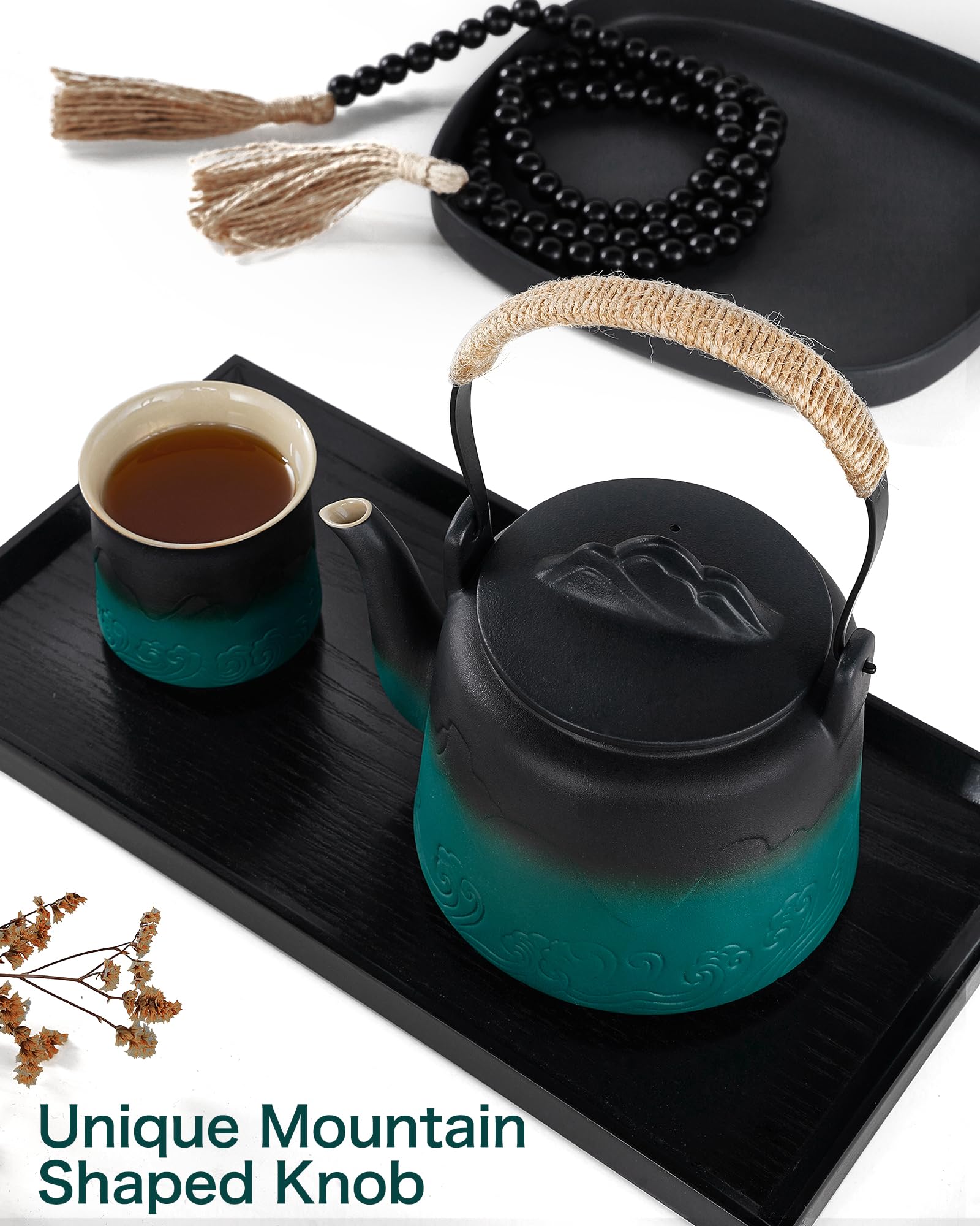 ZENS lead-free ceramic ensures safe, durable tea service