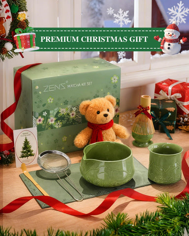 Bamboo whisk with 76-prong design for silky matcha foam