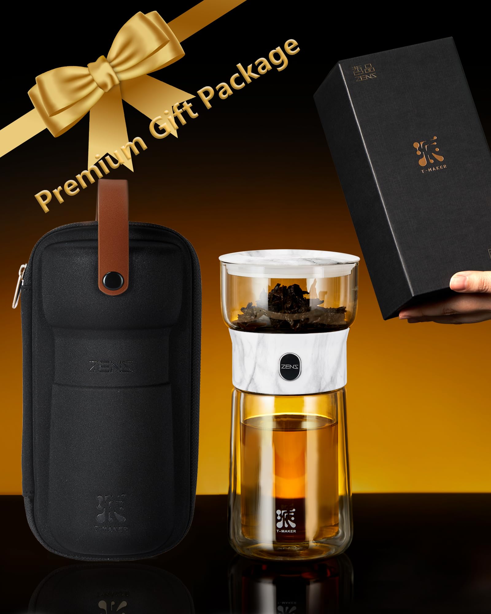 ZENS minimalist design tea set complements modern kitchens