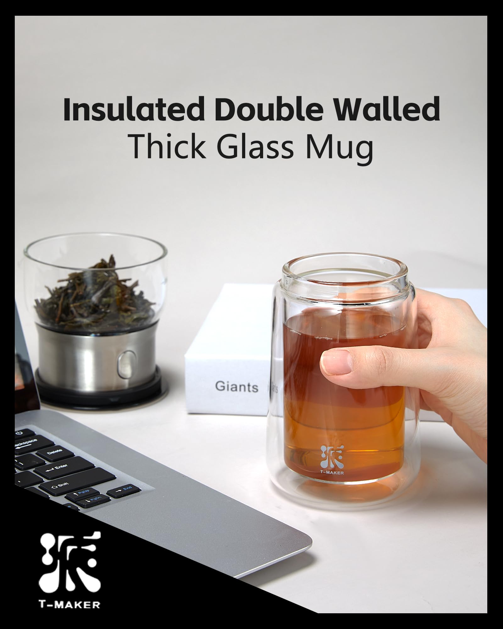 ZENS borosilicate glass detail emphasizes heat resistance and clarity.