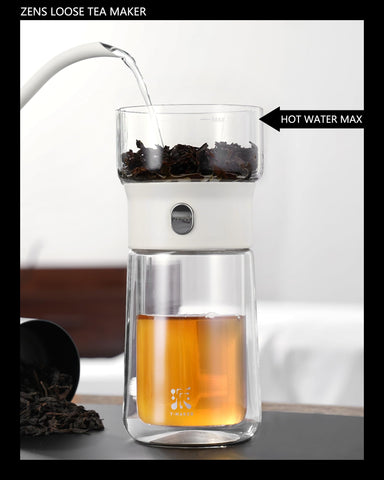 ZENS one touch pouring system simplifies tea serving