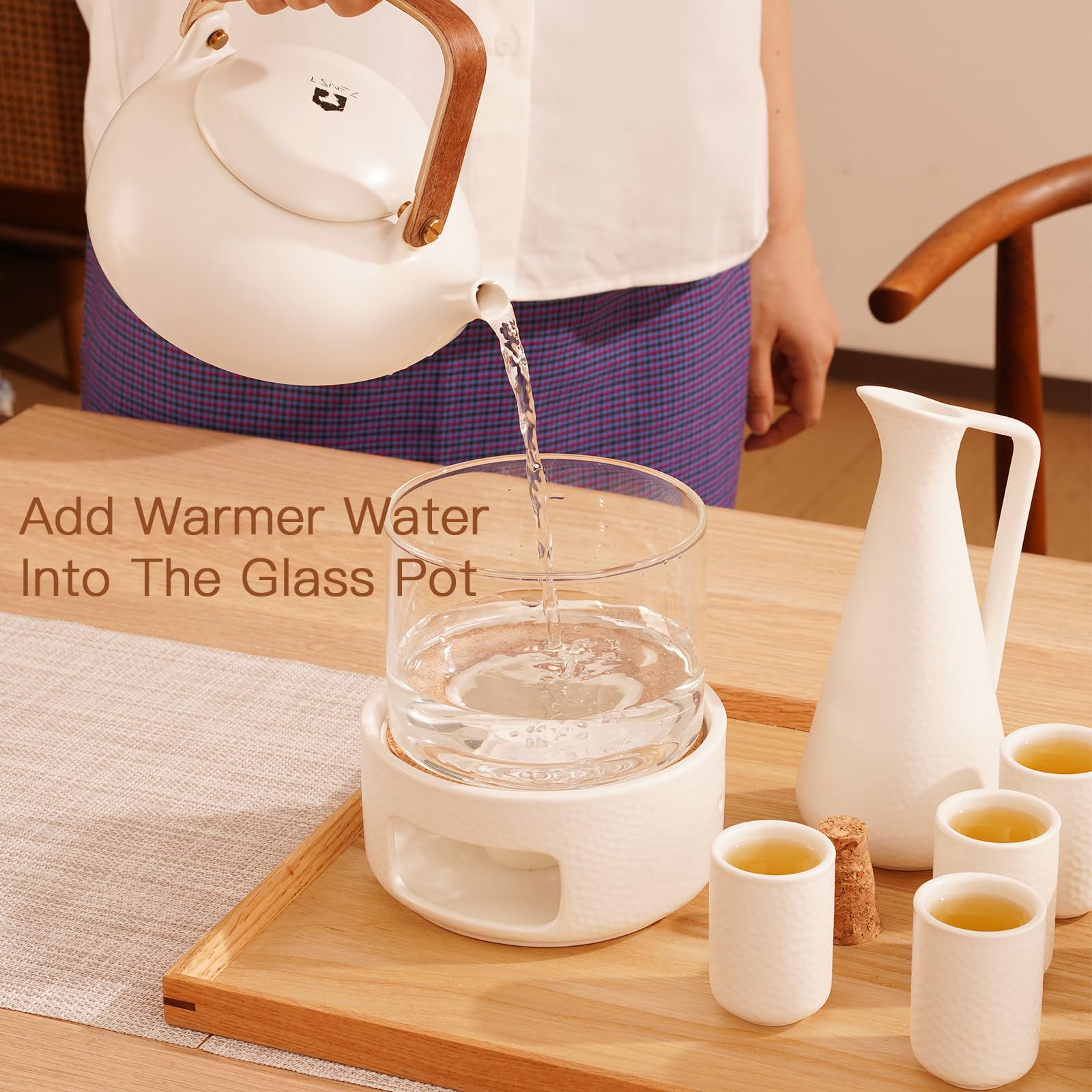 ZENS warming stove supports warm or cool presentation options