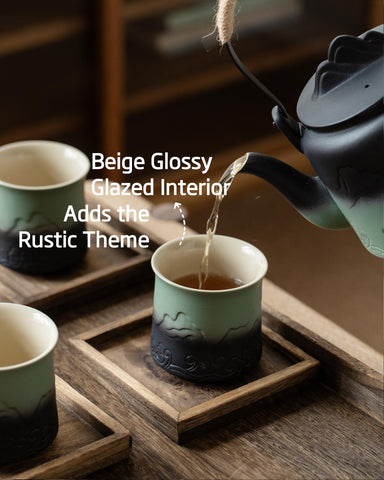 ZENS tea cups ideal for tea and matcha preparation