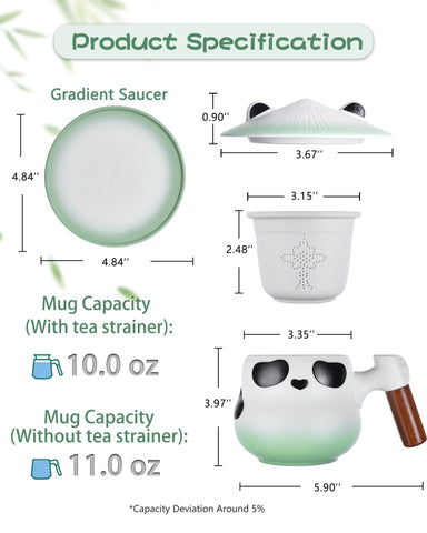 ZENS tea strainer with flower-hole design keeps leaves in and dregs out