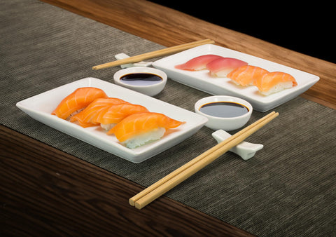 ZENVY chopsticks stands keep utensils organized for elegant, ready-to-serve sushi nights.