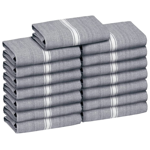 Zeppoli Classic Towels 15-pack front view shows dense weave ideal for daily cleanup