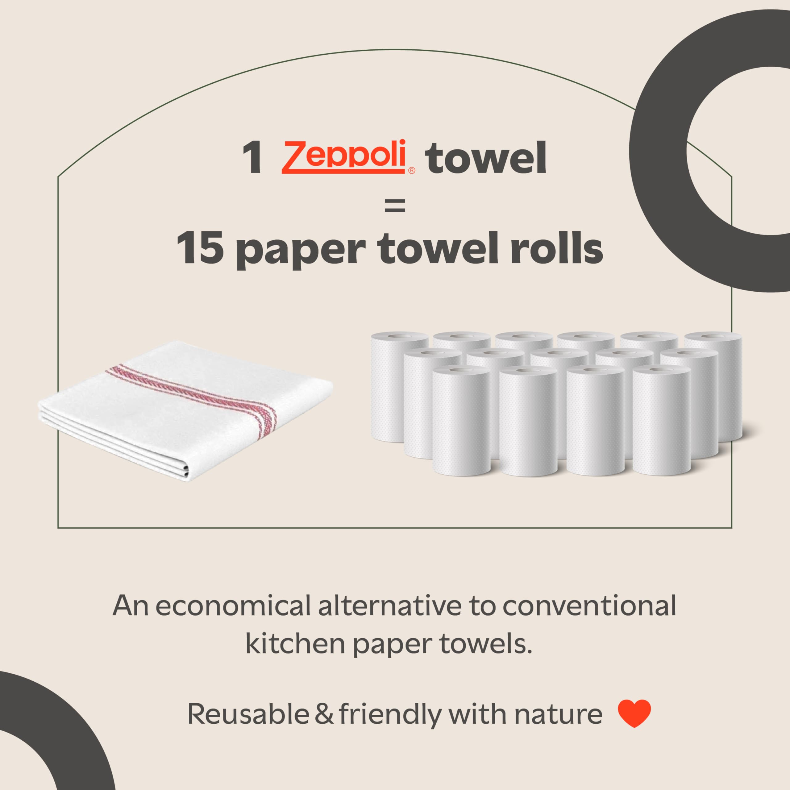 Lint-free performance reduces residue on fine silverware and glassware.
