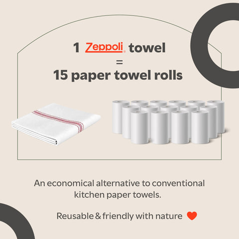 Lint-free performance reduces residue on fine silverware and glassware.