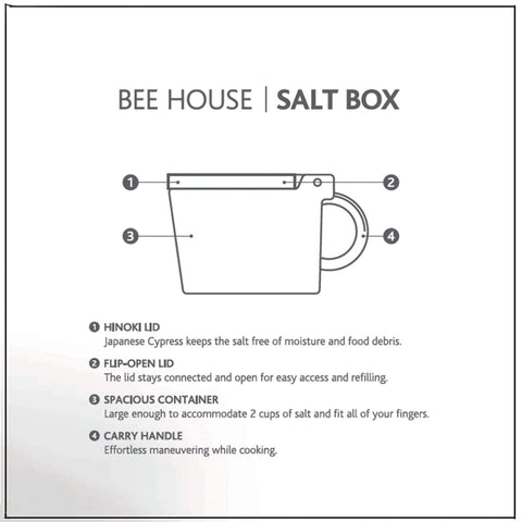 Zero Japan Bee House on a kitchen counter showcasing minimalist design.