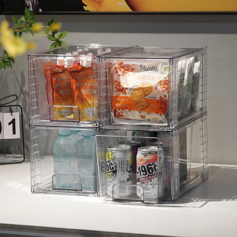 Zero Zoo 4Pack fridge organization in use keeps snacks visible.