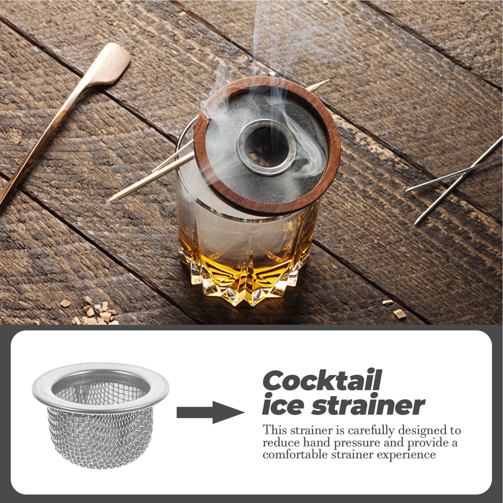 Zerodeko washable stainless steel mesh filter for reuse.