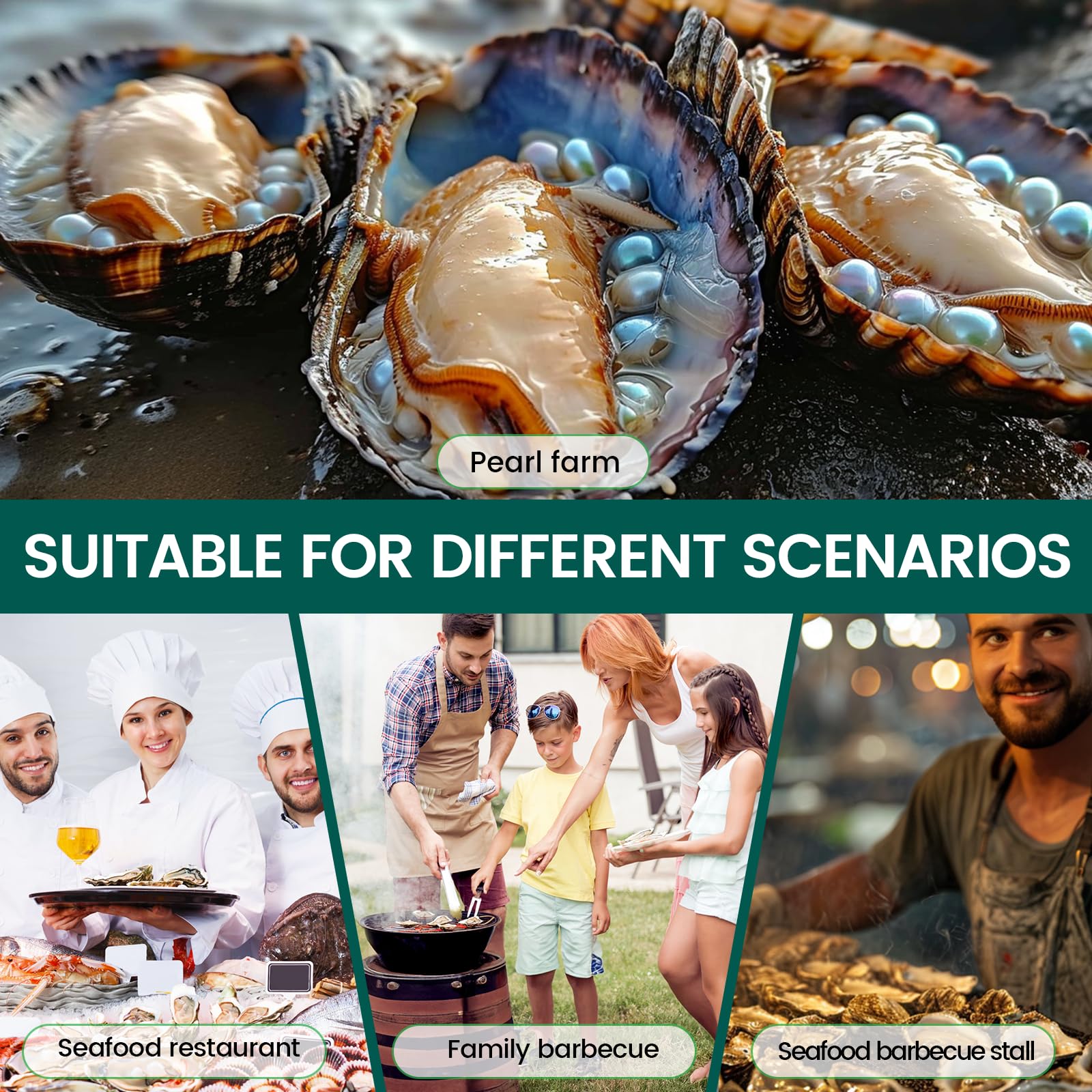 ZeroPone shucker set ready for hotel buffets and busy kitchens