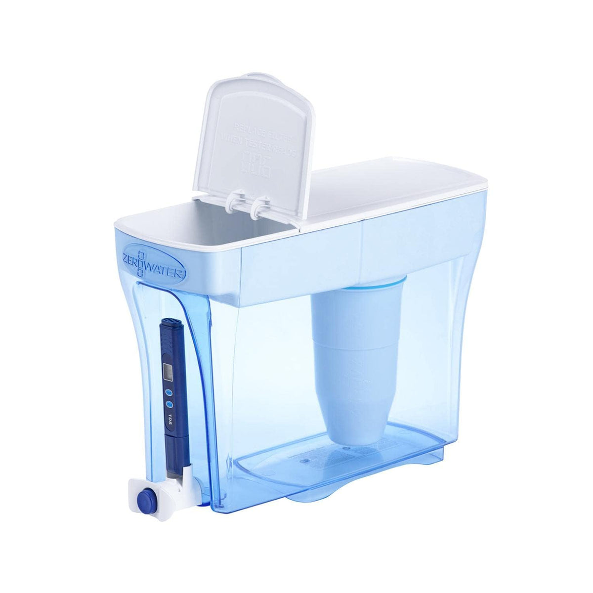 ZeroWater 30-Cup Ready-Pour dispenser for family hydration.