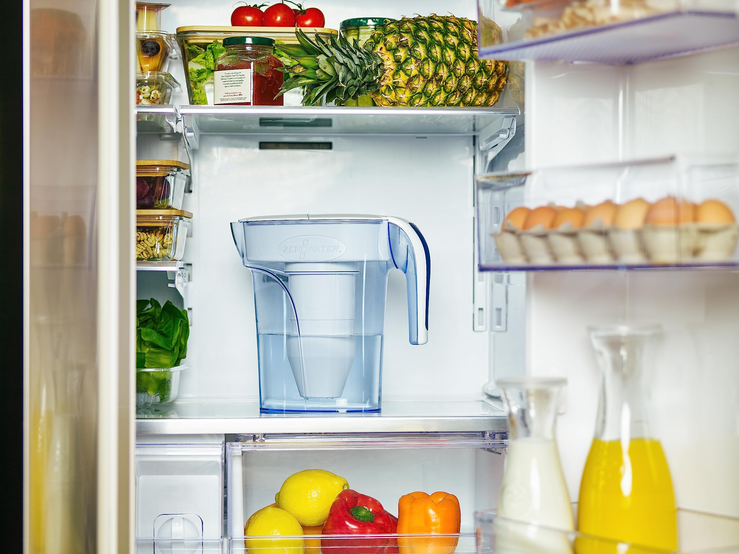 ZeroWater TDS meter display shows when to replace the filter.