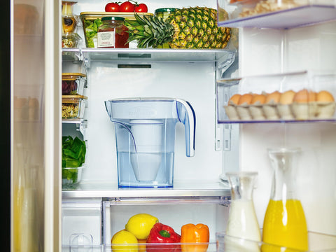 ZeroWater TDS meter display shows when to replace the filter.