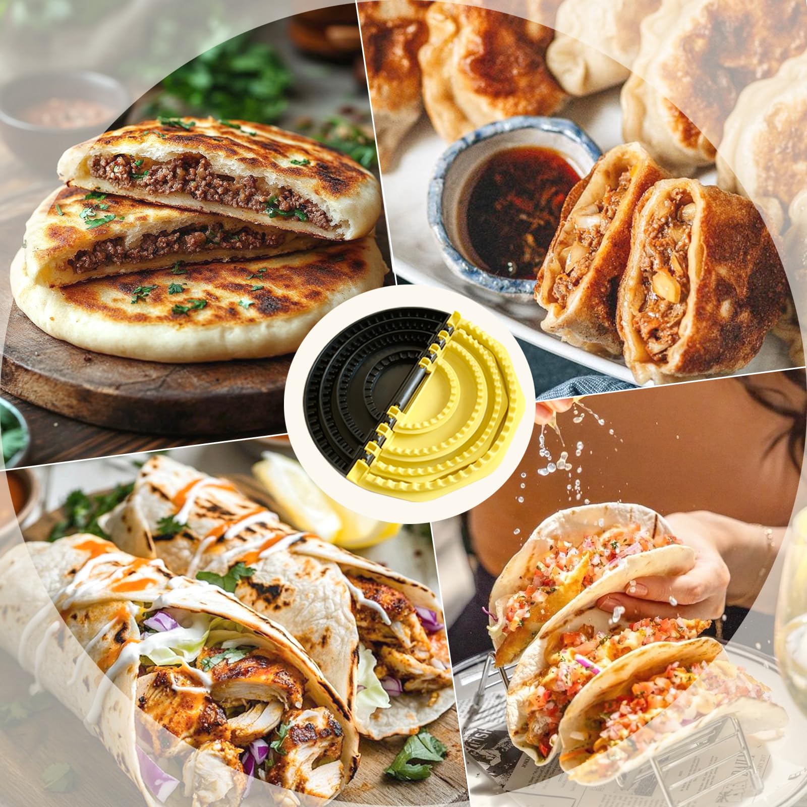 ZestKiidek makes sealed quesadillas, tacos, burritos and dumplings