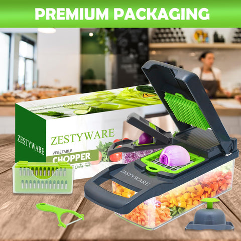 ZESTYWARE time-saving kitchen tool helps busy cooks prepare meals faster.