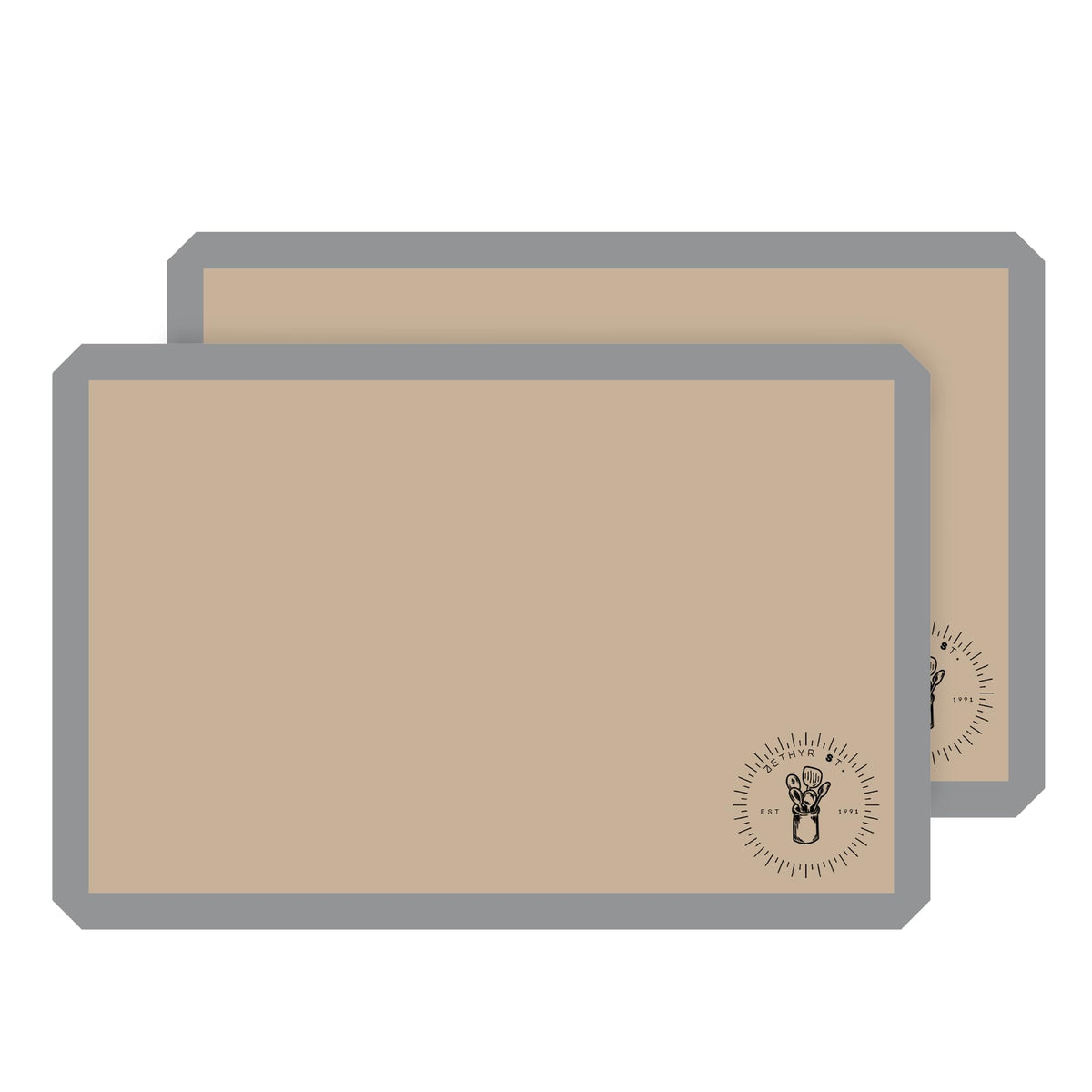 ZETHYR STREET silicone baking mat full-size 17x25 on sheet pan for non-stick baking
